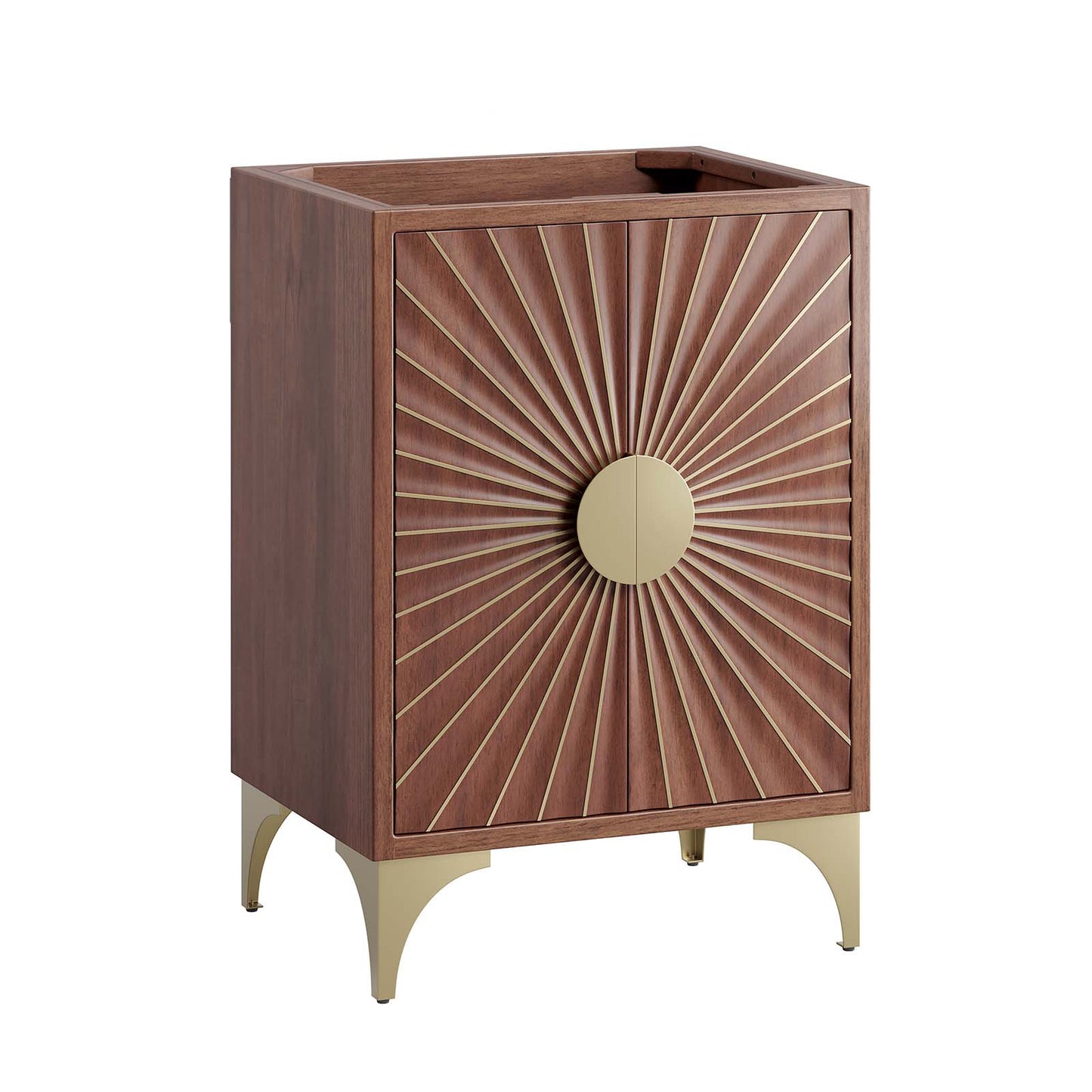 Daylight 24" Bathroom Vanity Cabinet Walnut