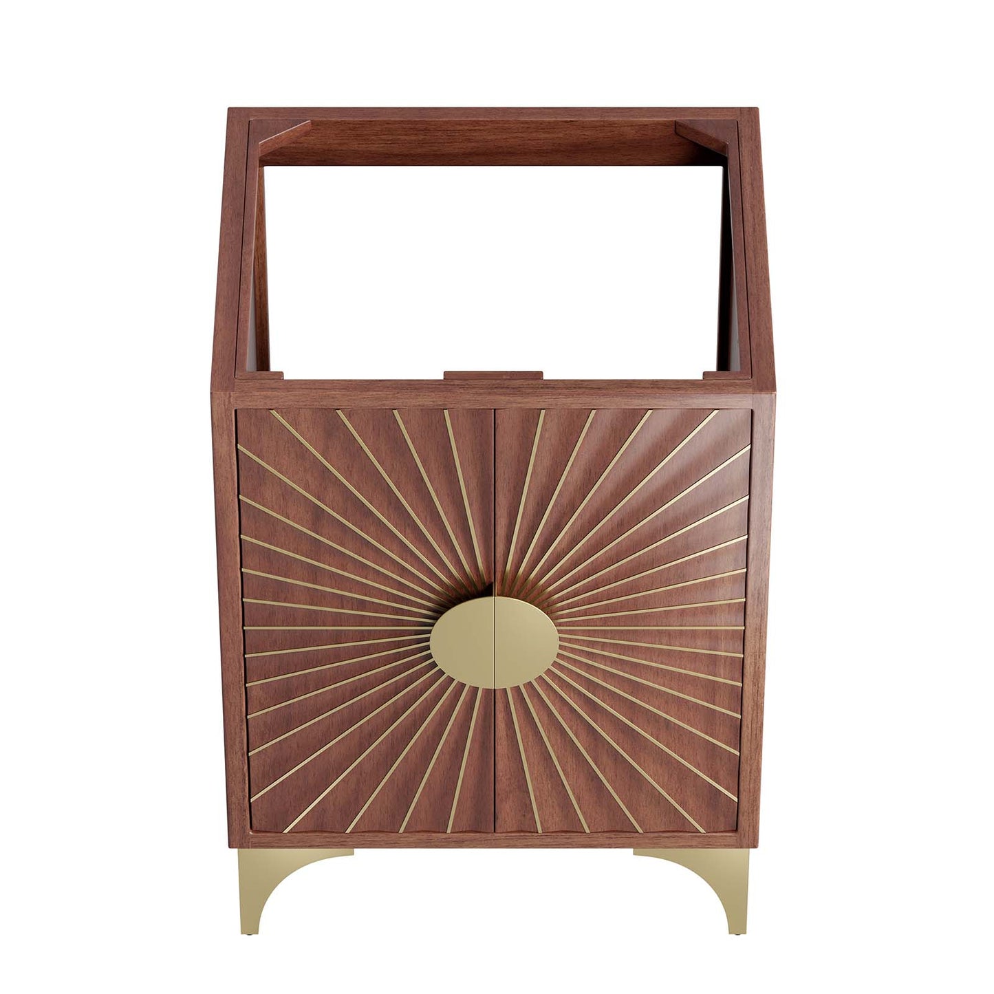 Daylight 24" Bathroom Vanity Cabinet Walnut