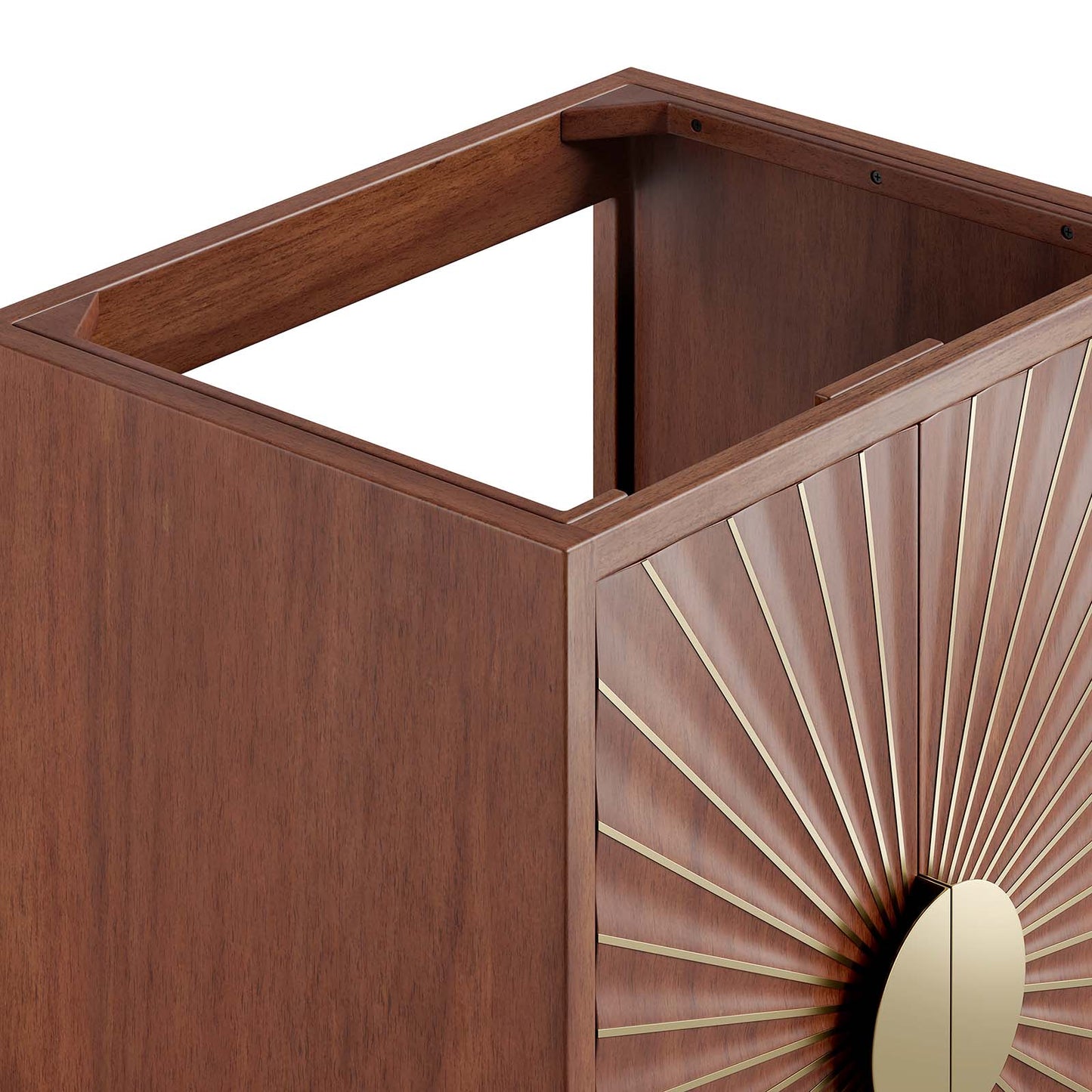 Daylight 24" Bathroom Vanity Cabinet Walnut