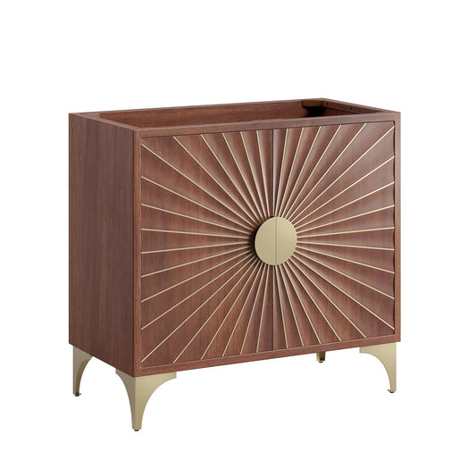 Daylight 36" Bathroom Vanity Cabinet Walnut