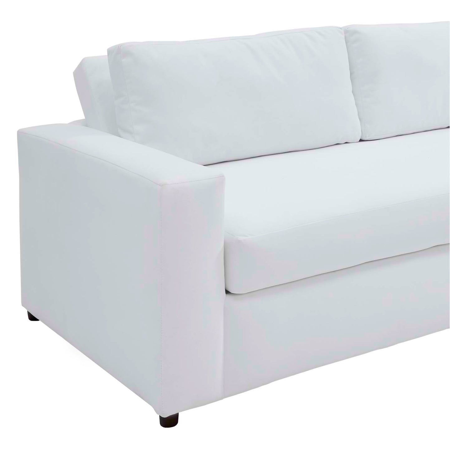 Avendale Velvet Sofa Dove White EEI-6185-DWH