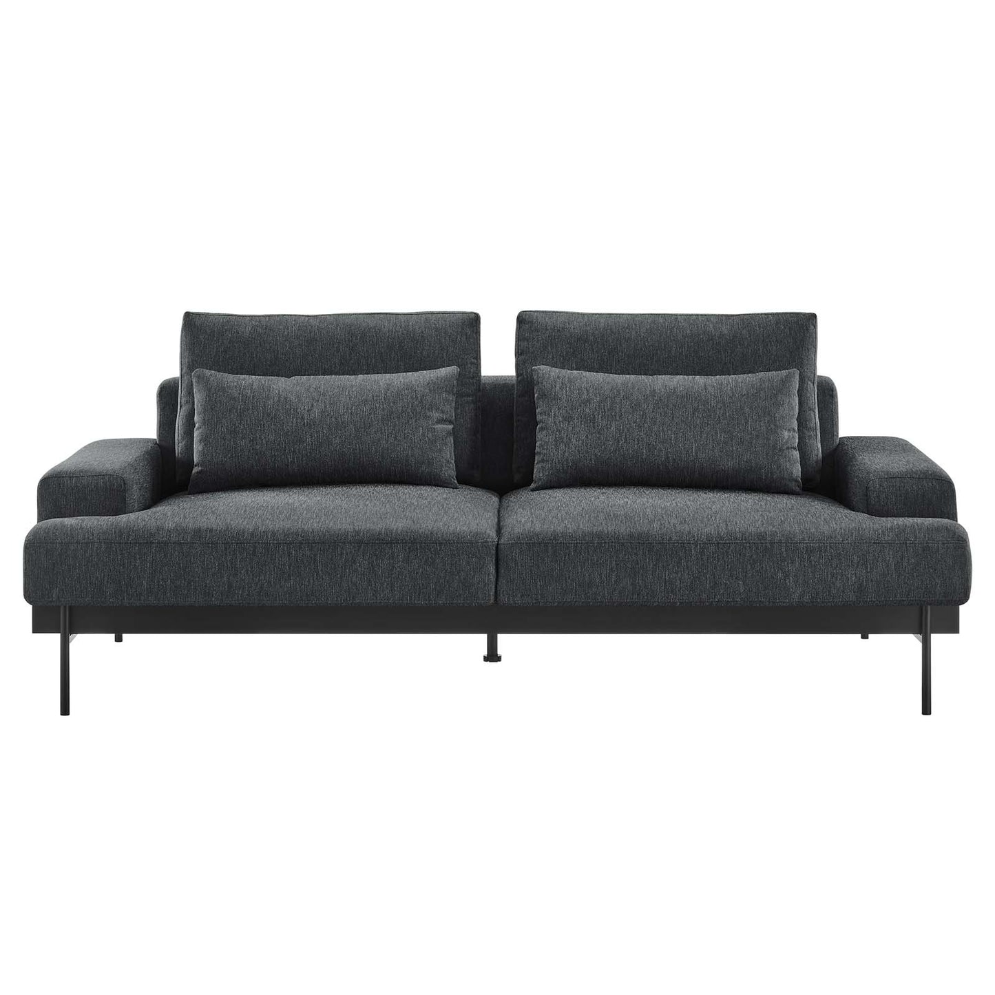 Proximity Upholstered Fabric Sofa Charcoal EEI-6214-CHA