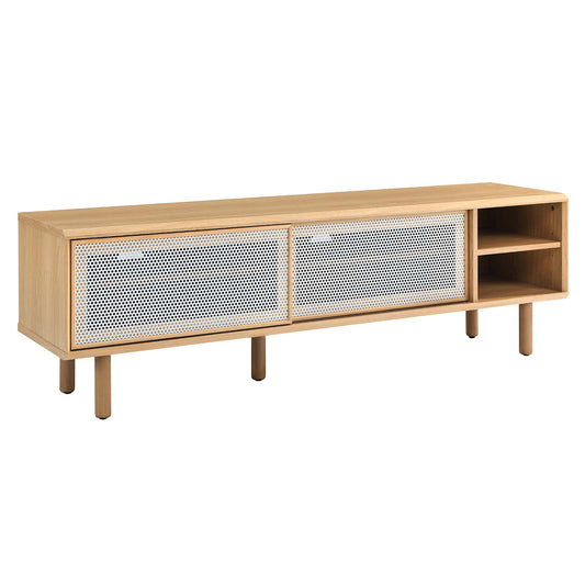 Kurtis 60" TV Stand Oak EEI-6234-OAK