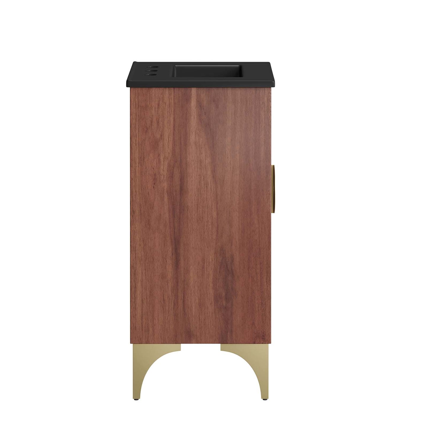 Daylight 18" Bathroom Vanity Black Walnut