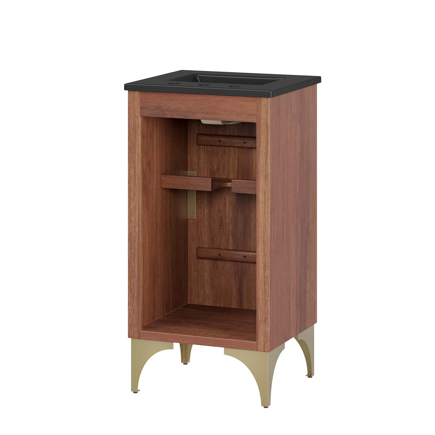 Daylight 18" Bathroom Vanity Black Walnut