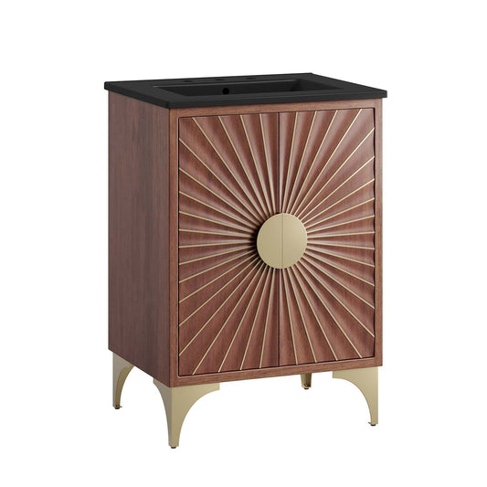 Daylight 24" Bathroom Vanity Black Walnut