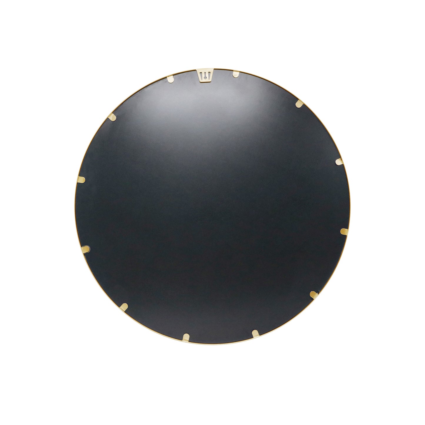 Gold 24" Round Wall Mirror HFKHD-4GD-CRE8-391315-GG