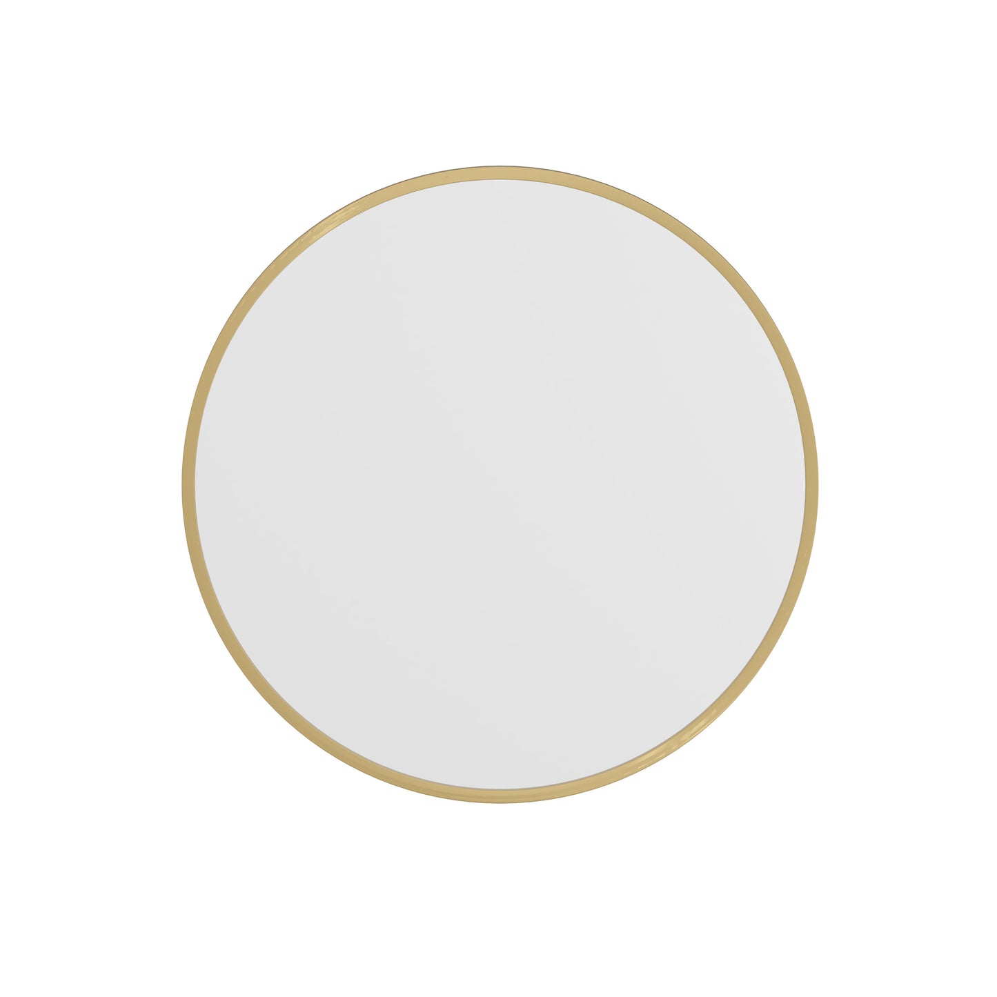 Gold 24" Round Wall Mirror HFKHD-4GD-CRE8-391315-GG