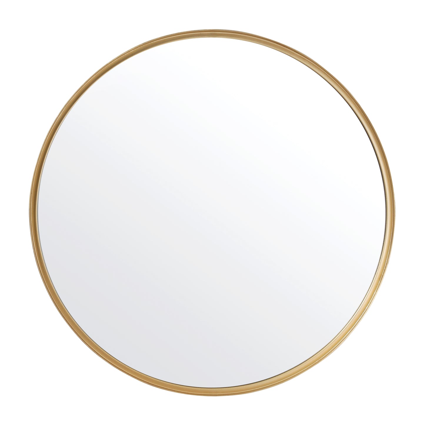 Gold 27.5" Round Wall Mirror HMHD-9M3000GD-GLD-GG