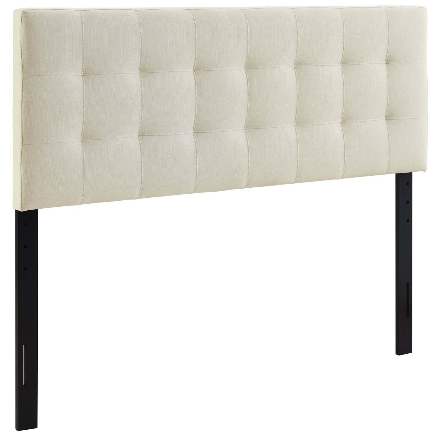 Lily King Upholstered Fabric Headboard Ivory MOD-5144-IVO