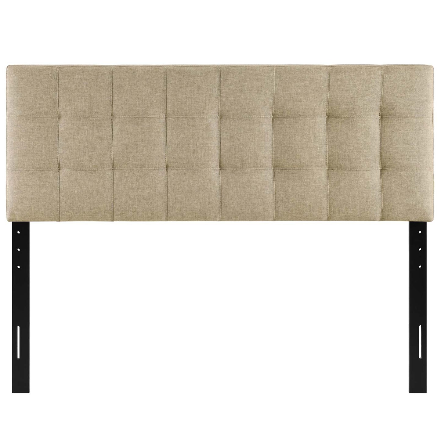 Lily Upholstered Fabric and Vinyl Headboard - Full, Queen, King Options