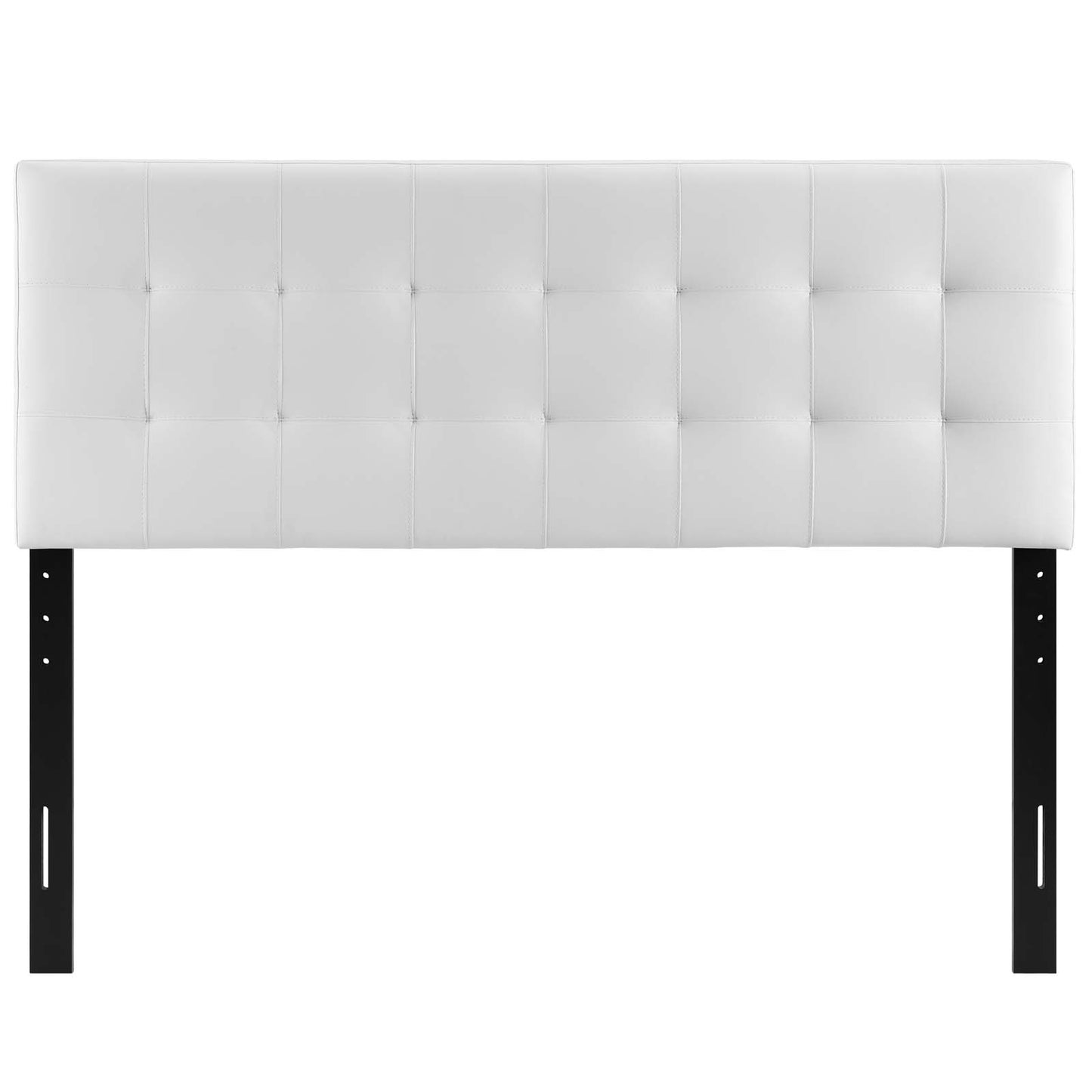Lily Upholstered Fabric and Vinyl Headboard - Full, Queen, King Options