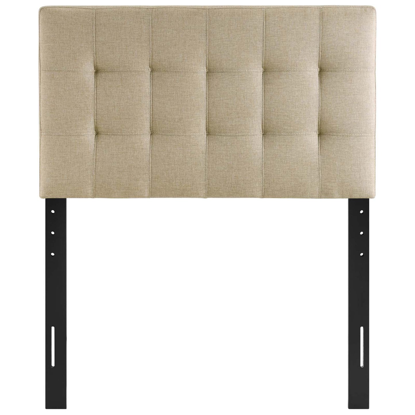 Lily Upholstered Fabric and Vinyl Headboard - Full, Queen, King Options