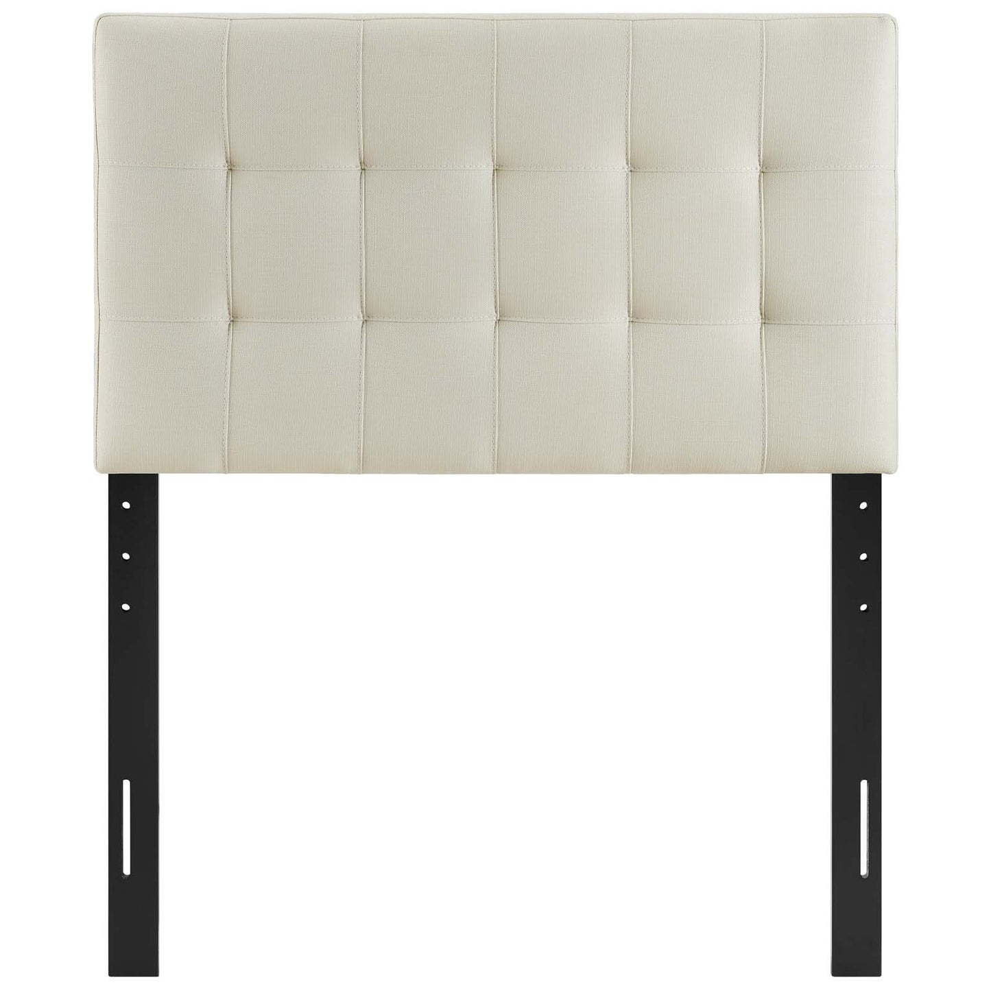 Lily Upholstered Fabric and Vinyl Headboard - Full, Queen, King Options