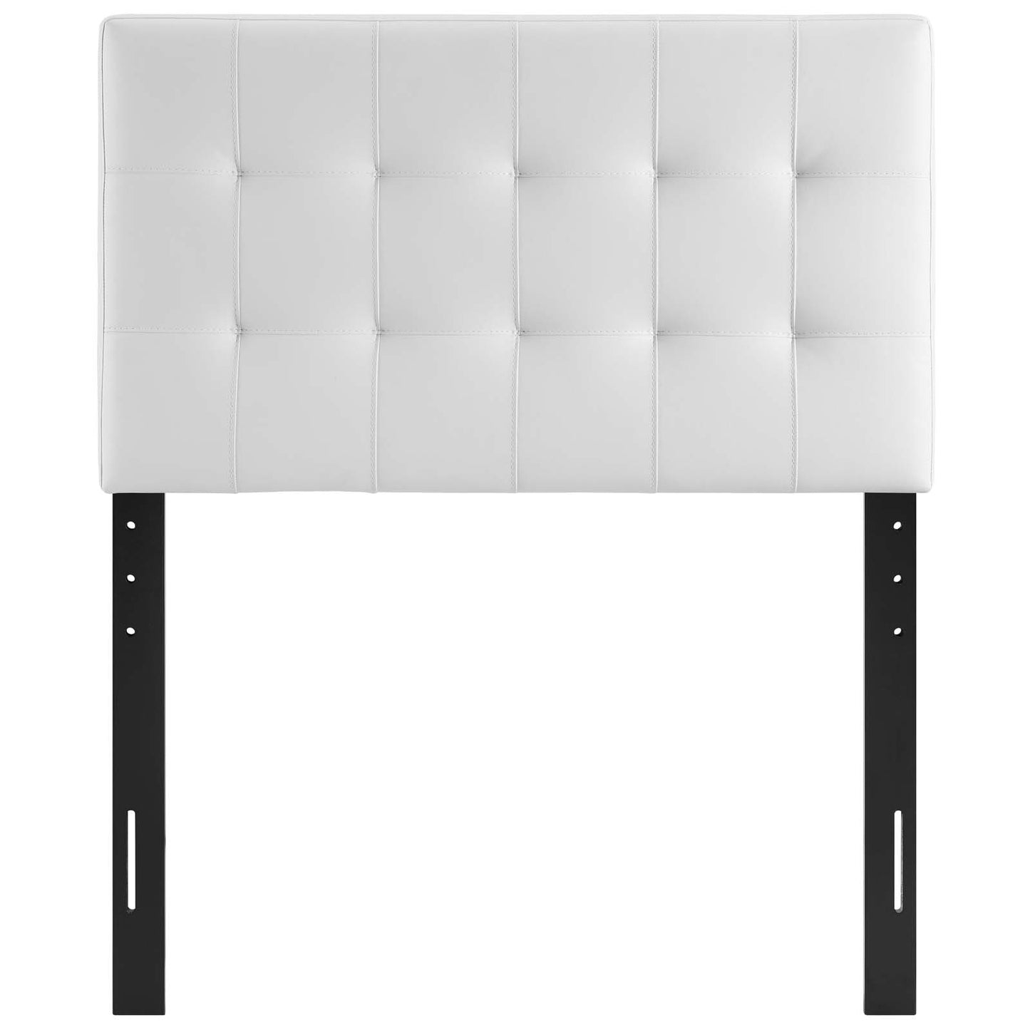 Lily Upholstered Fabric and Vinyl Headboard - Full, Queen, King Options