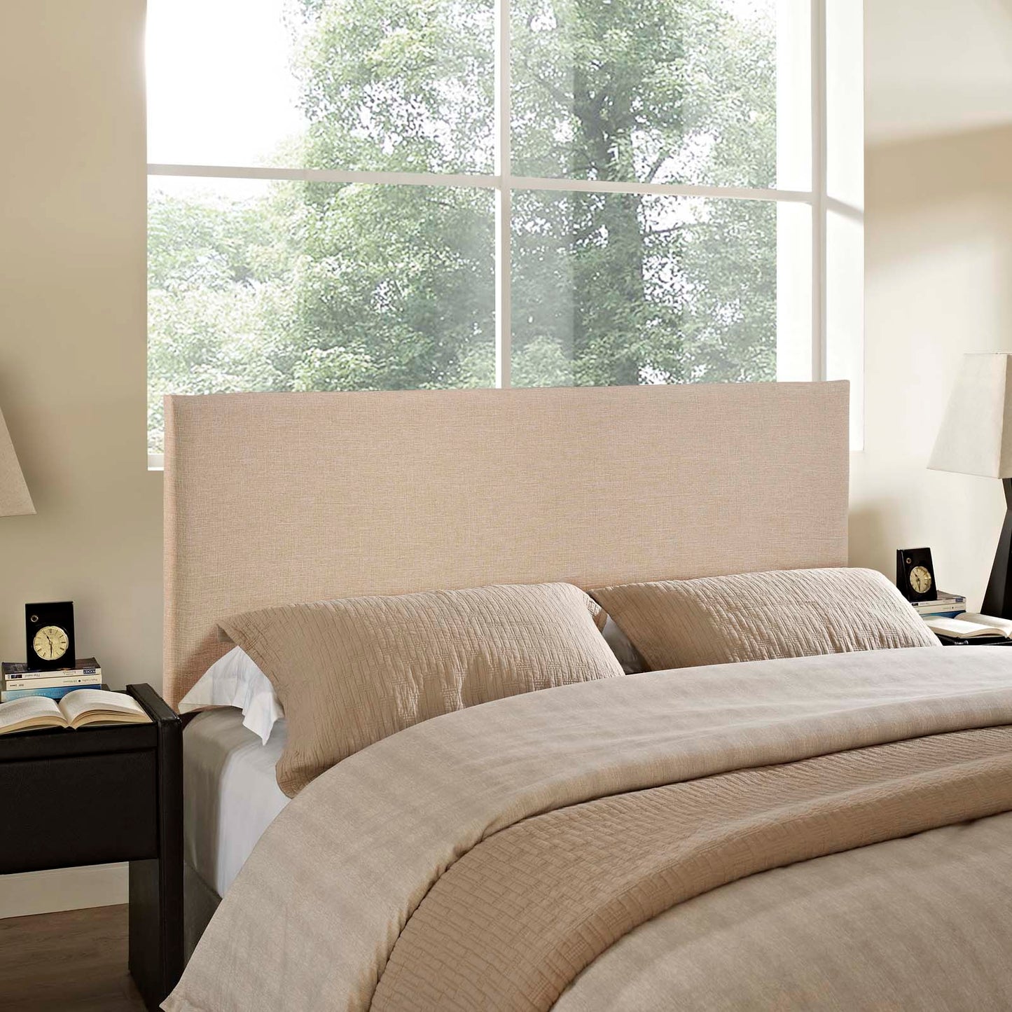 Region Queen Upholstered Headboard Cafe MOD-5211-CAF