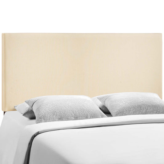 Region Queen Upholstered Headboard Ivory