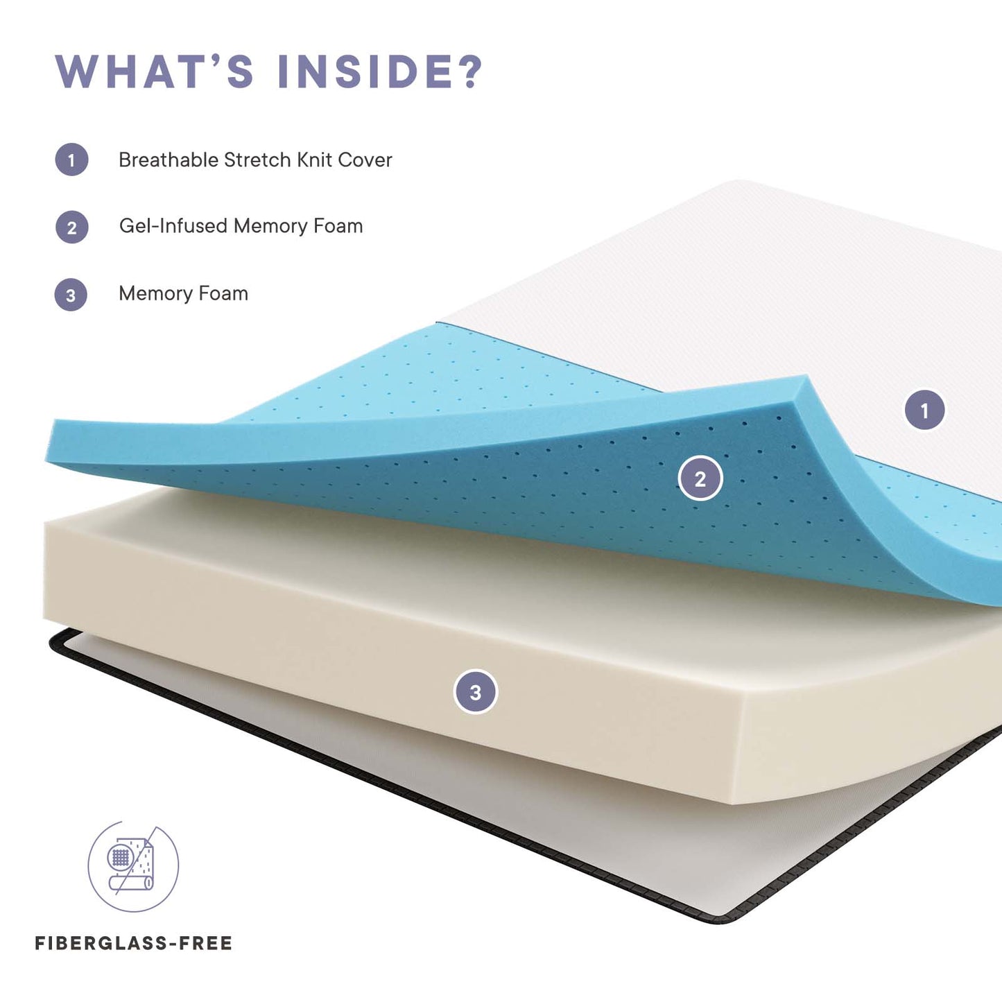 Aveline Memory Foam and Mattress Collection by Modway