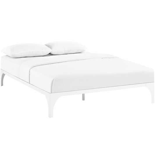 Ollie Full Bed Frame White MOD-5431-WHI