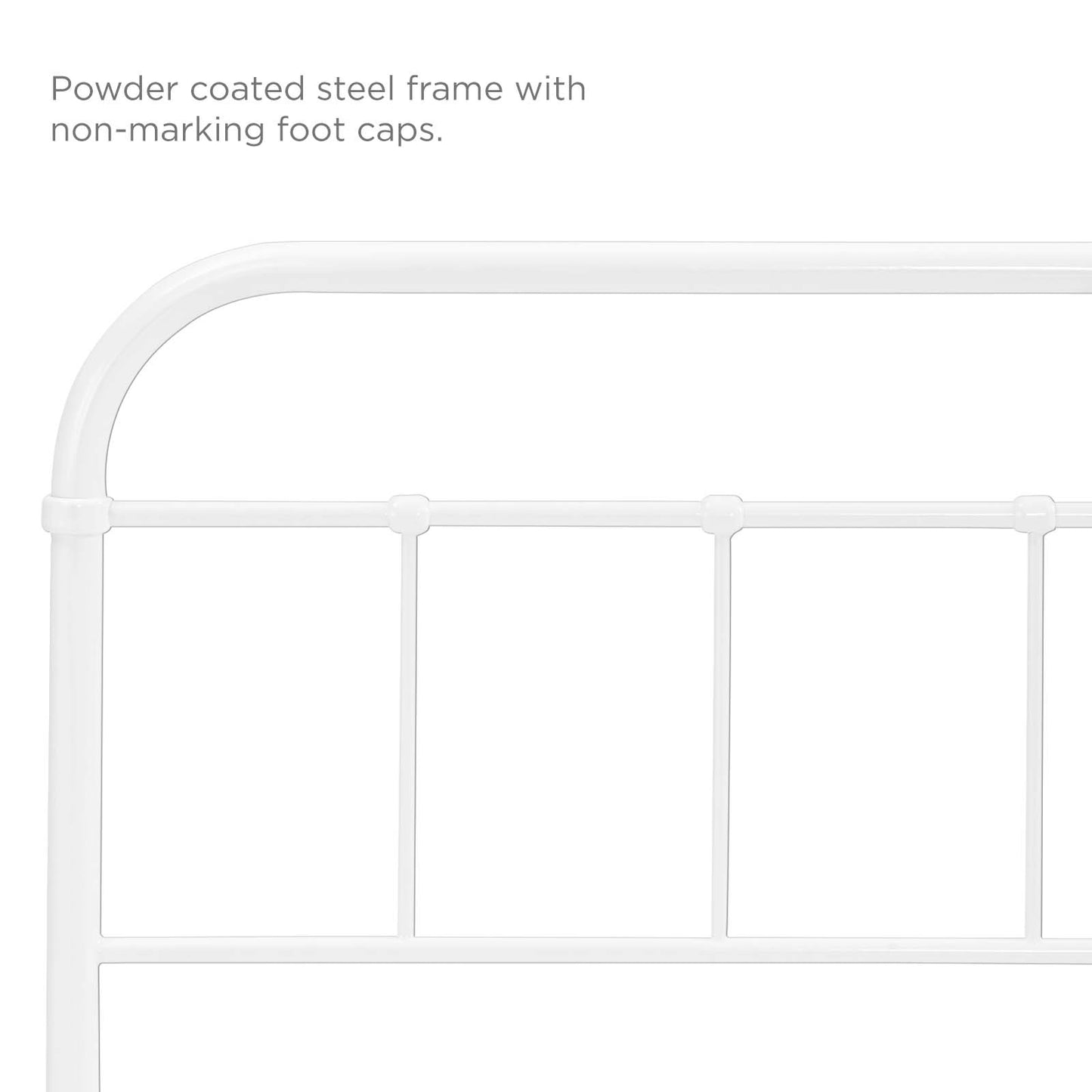 Serena Twin Steel Headboard by Modway