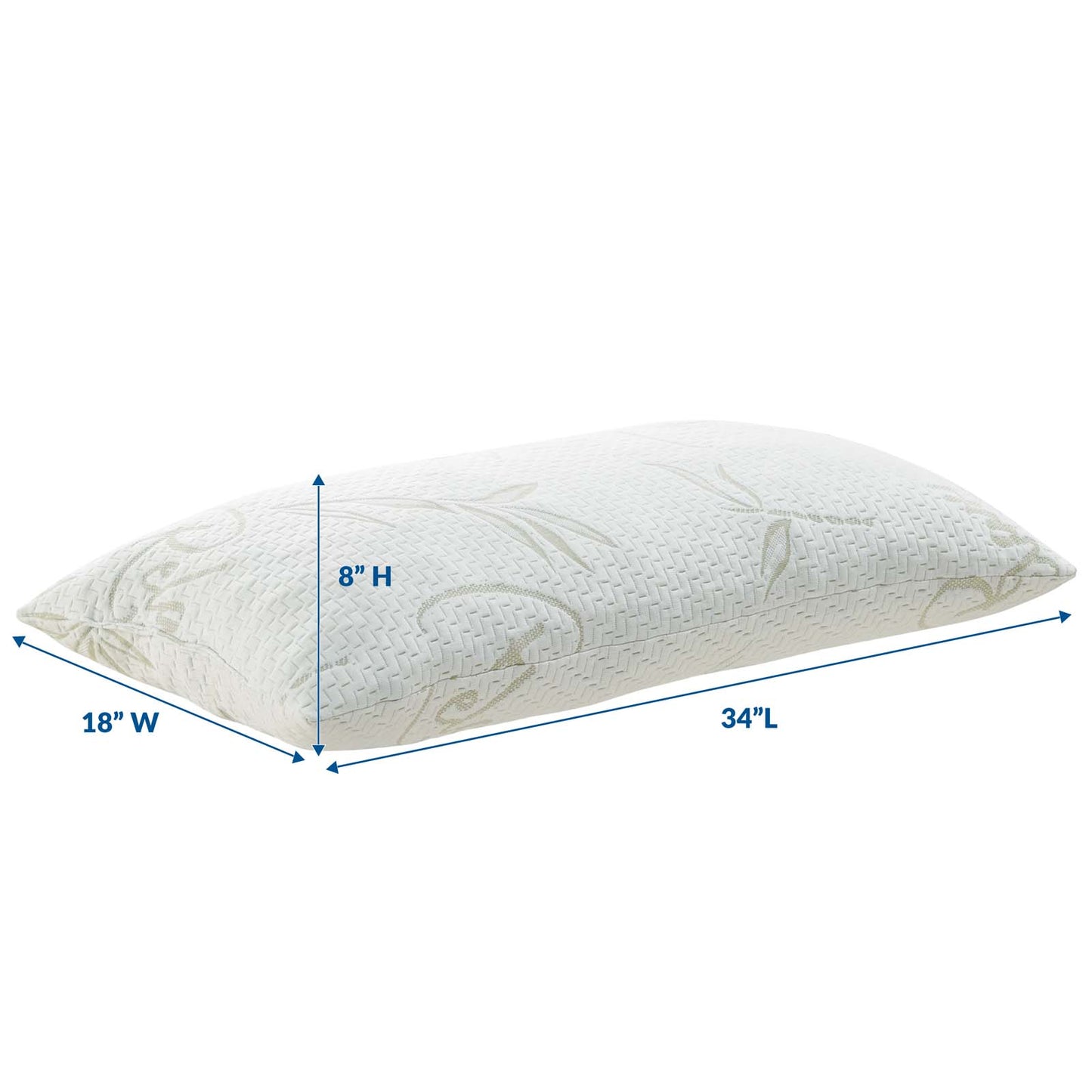Relax King Size Pillow White MOD-5576-WHI