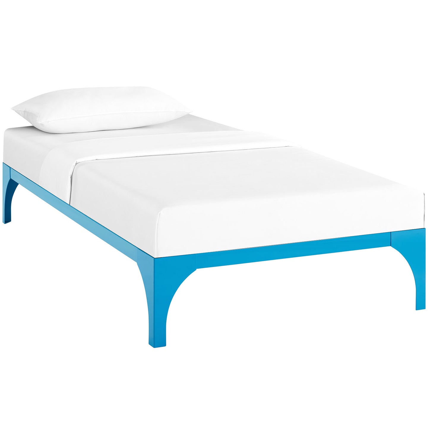 Ollie Twin Bed Frame Light Blue MOD-5747-LBU