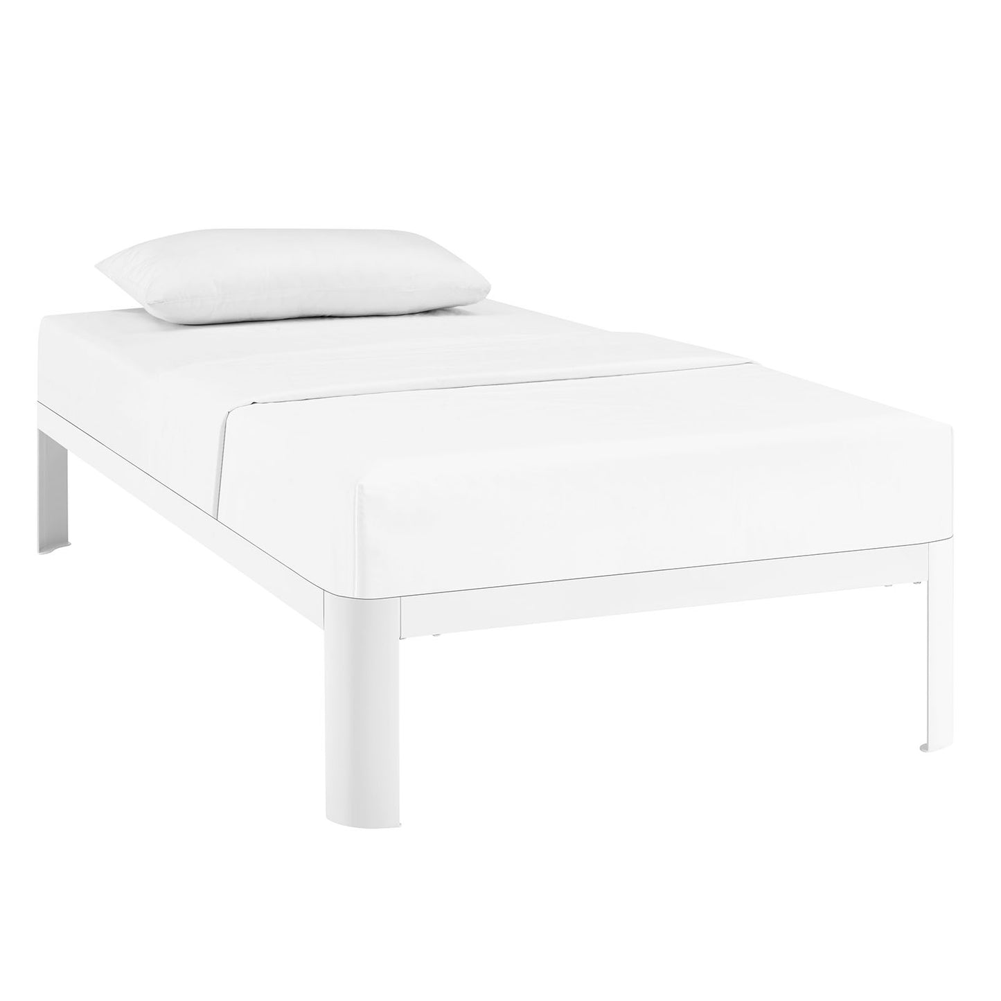 Corinne Twin Bed Frame White MOD-5754-WHI