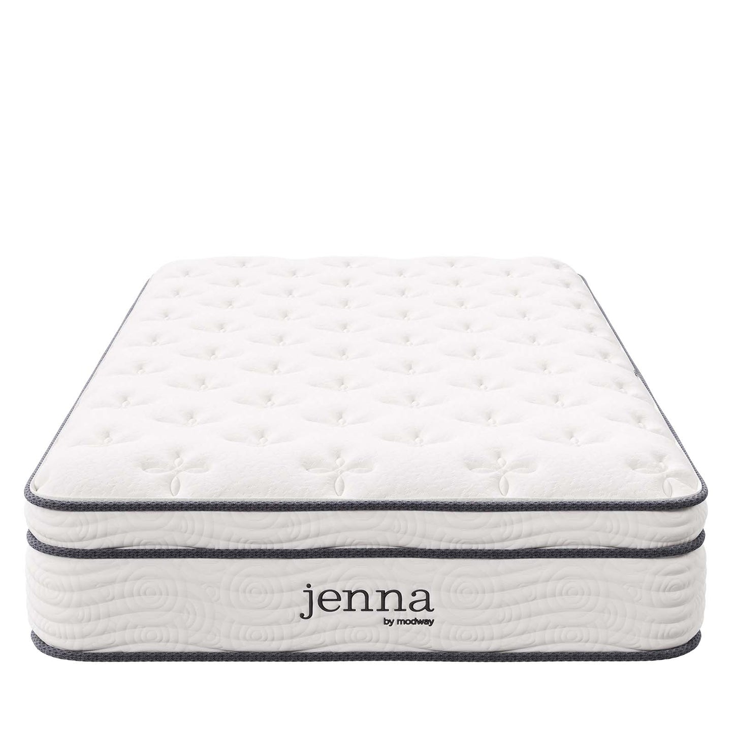Jenna 10" Innerspring and Foam Twin Mattress  MOD-5768-WHI