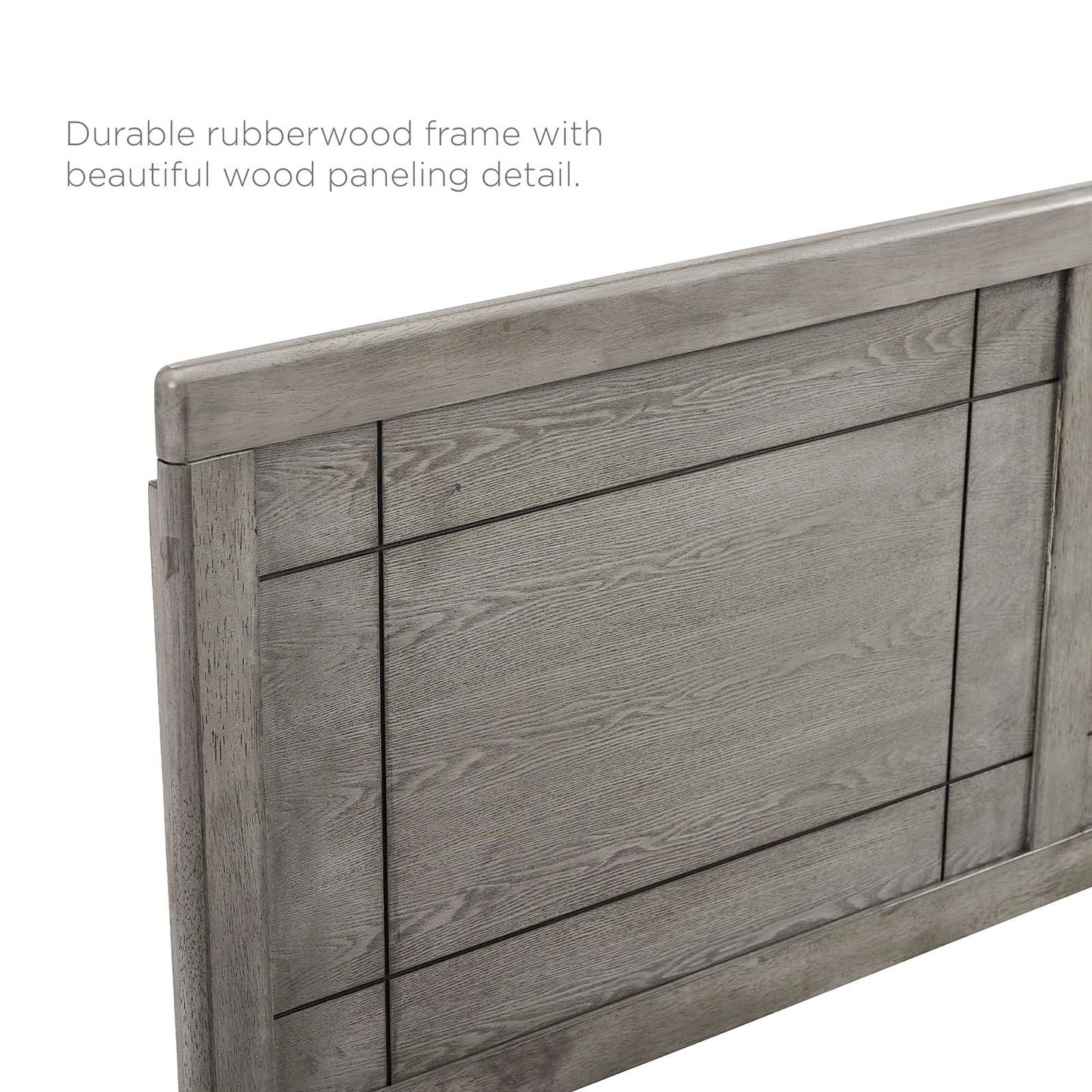 Archie Queen Wood Headboard Gray MOD-6222-GRY