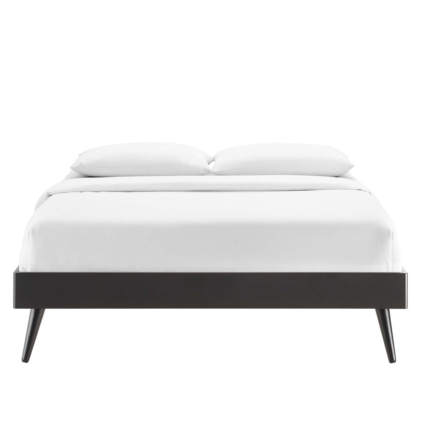 Margo King Wood Platform Bed Frame Black MOD-6231-BLK