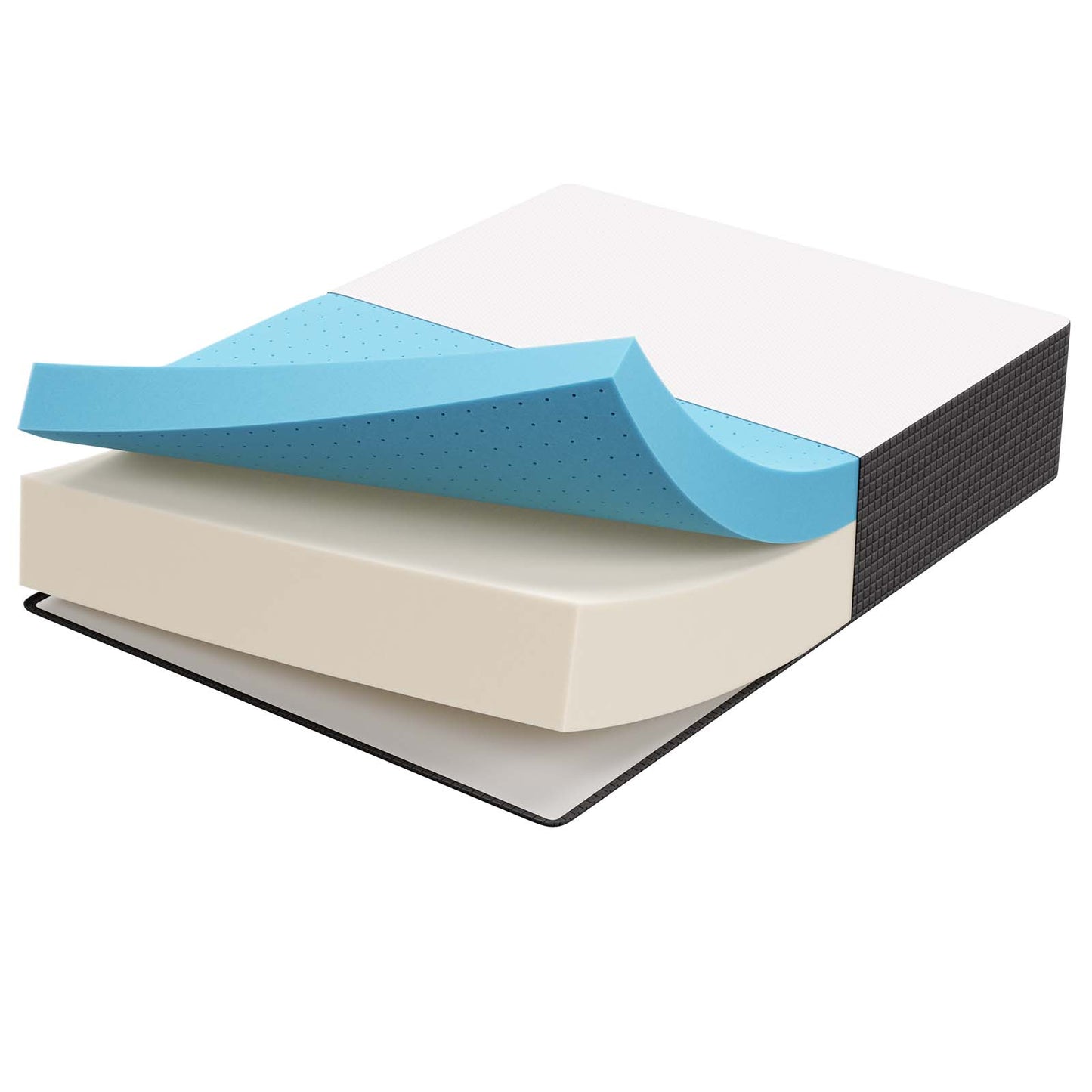Aveline 16" Memory Foam Queen Mattress White MOD-6608-WHI