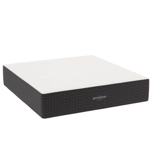 Aveline 16" Memory Foam King Mattress White