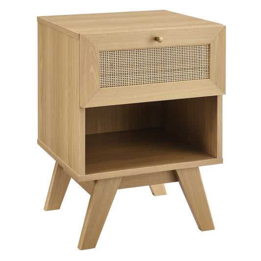Soma 1-Drawer Nightstand Oak MOD-7049-OAK