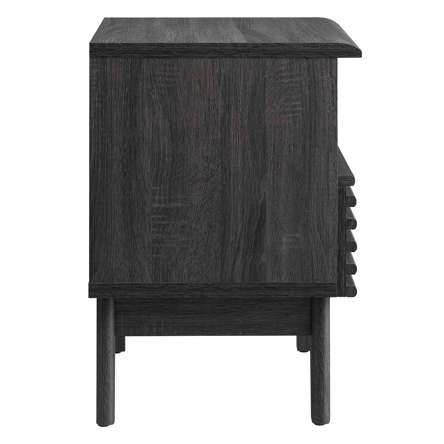 Render Nightstand MOD-7070 - Charcoal, Oak, Walnut Options Available