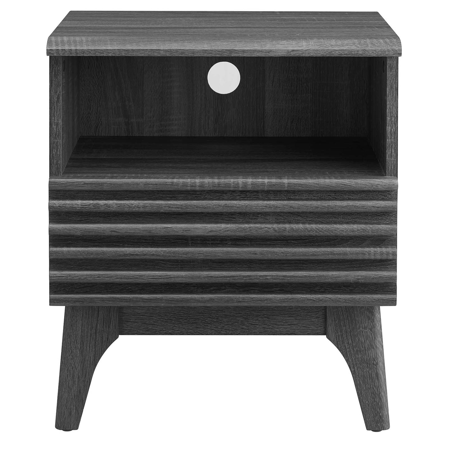 Render Nightstand MOD-7070 - Charcoal, Oak, Walnut Options Available