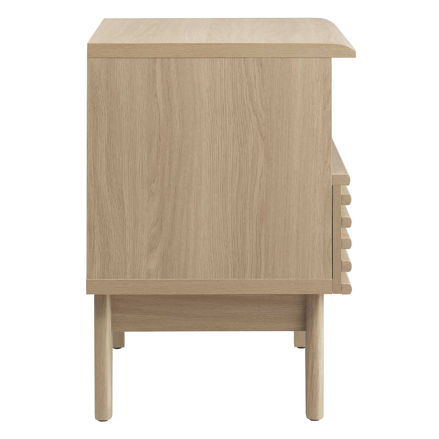 Render Nightstand MOD-7070 - Charcoal, Oak, Walnut Options Available