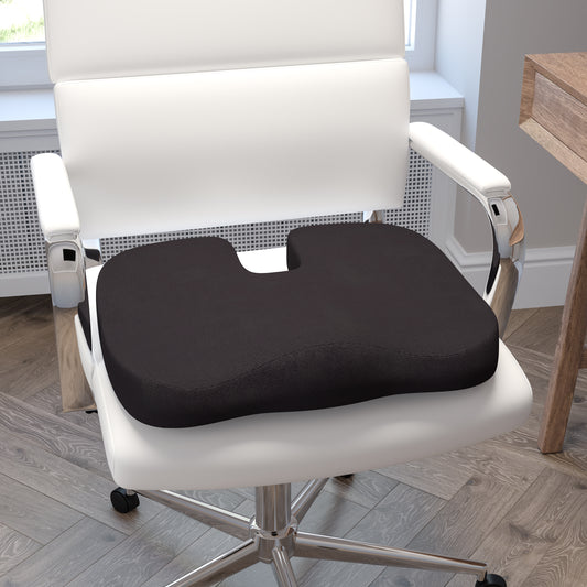 Black Office Chair Cushion MR-SC101-BK-GG