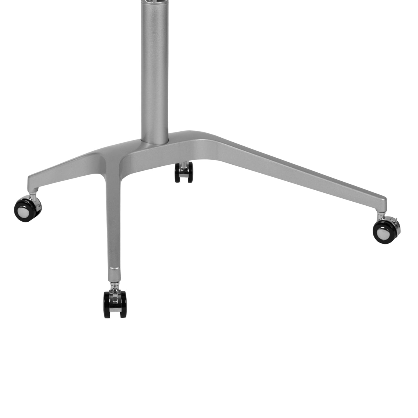 Black Mobile Sit to Stand Desk NAN-IP-10-BK-GG