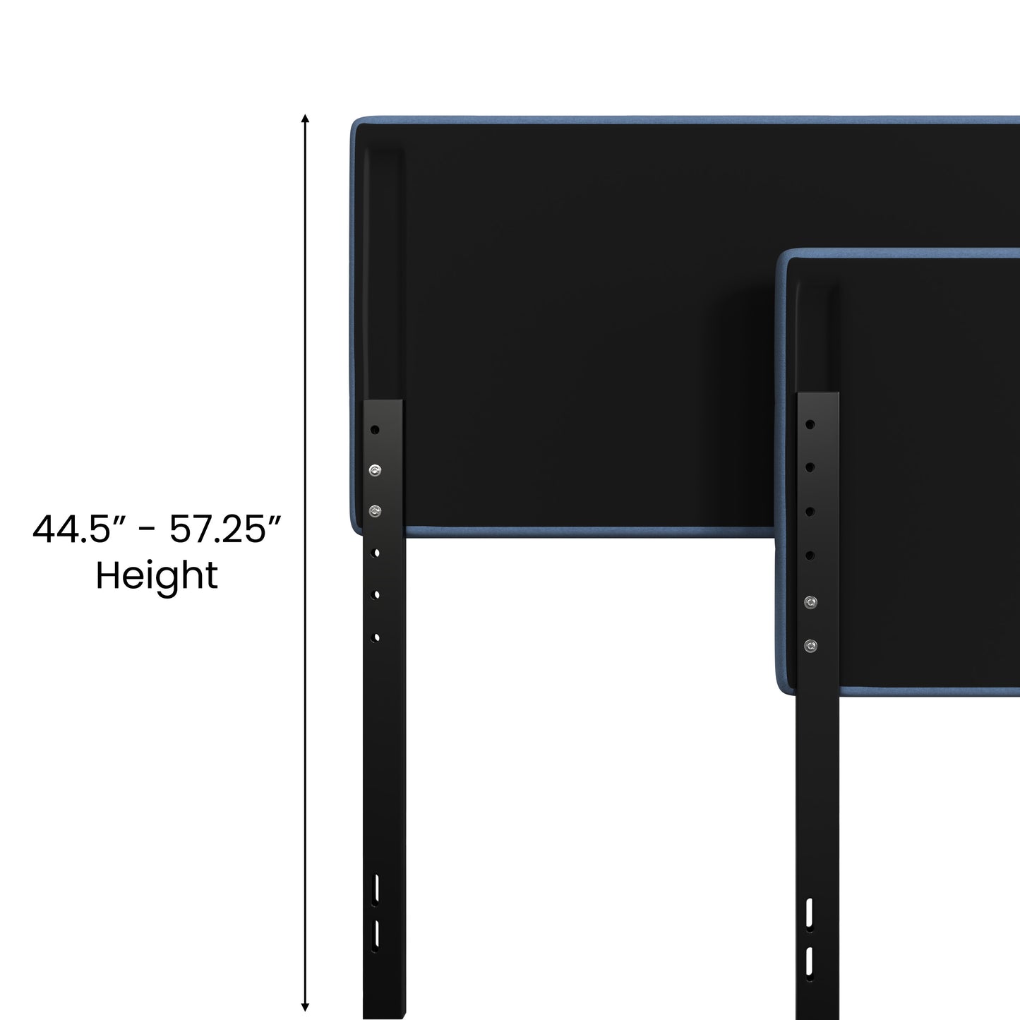 Tufted Headboard - Full, King, Queen, Twin - Blue, Cream, Gray, Taupe