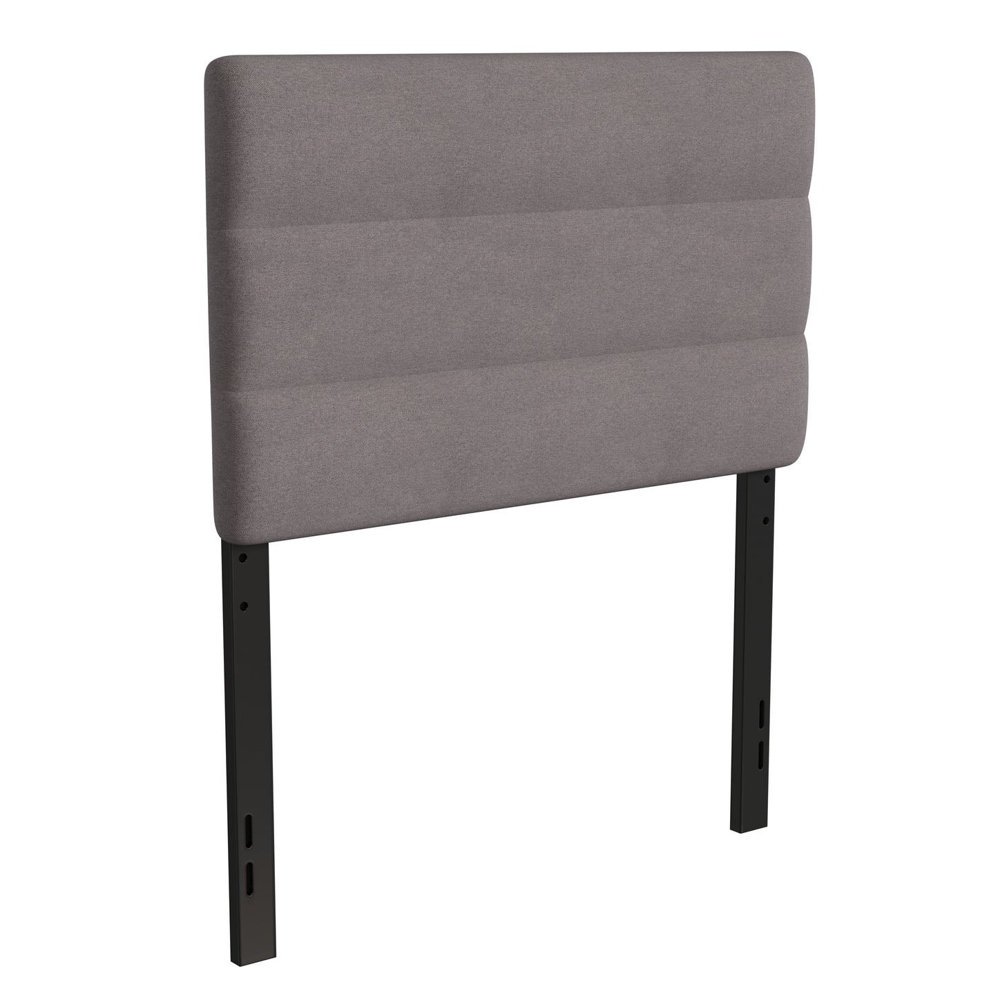 Gray Tufted Twin Headboard TW-3WLHB21-GY-T-GG