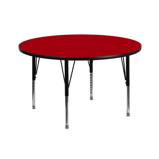 42 RND Red Activity Table XU-A42-RND-RED-T-P-GG