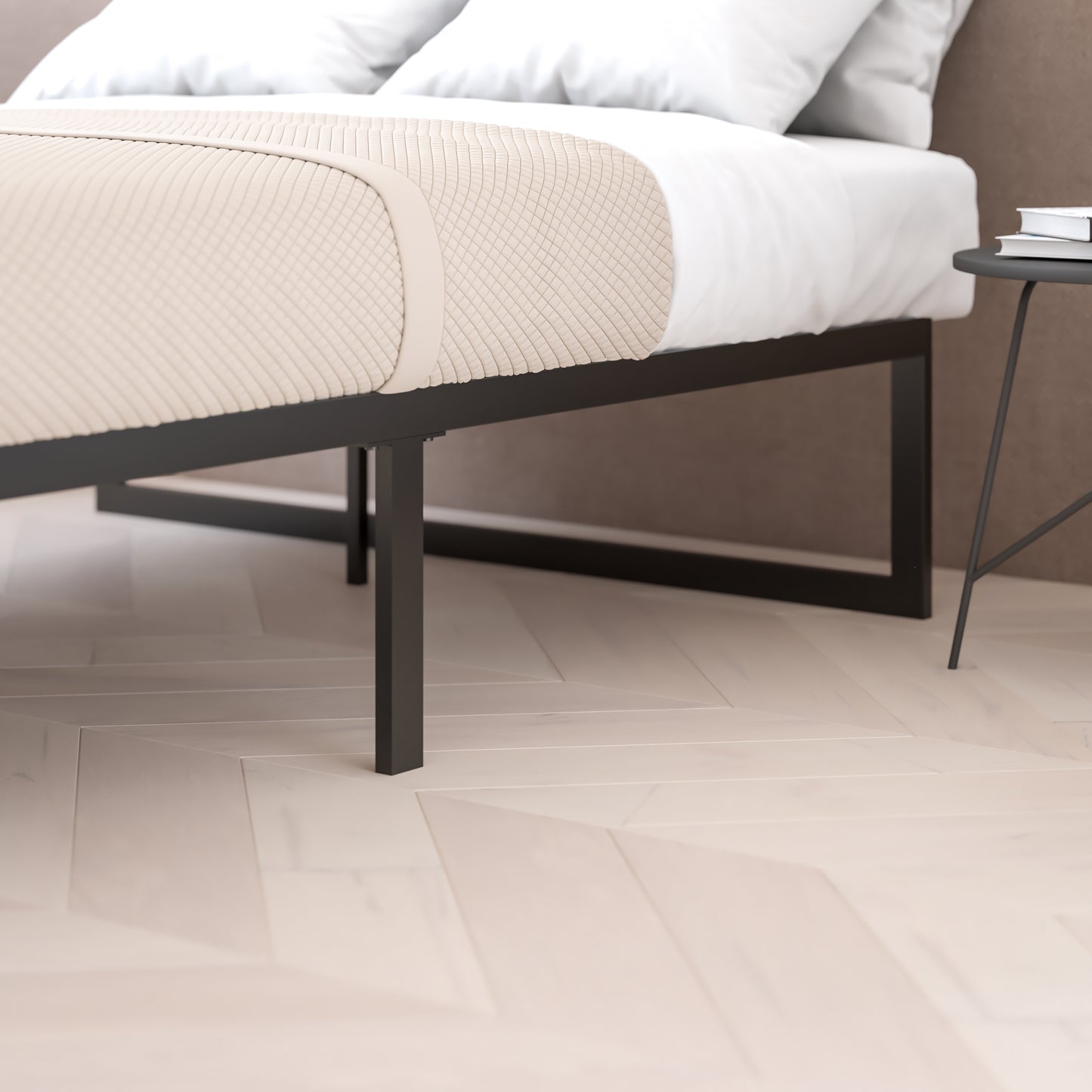 14 Inch Full Metal Bed Frame XU-BD10001-GG